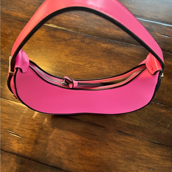 Pink Shoulder Bag- 1 Zipper yes - Picture 5 of 12